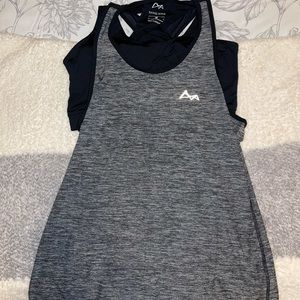 Razor back tank top